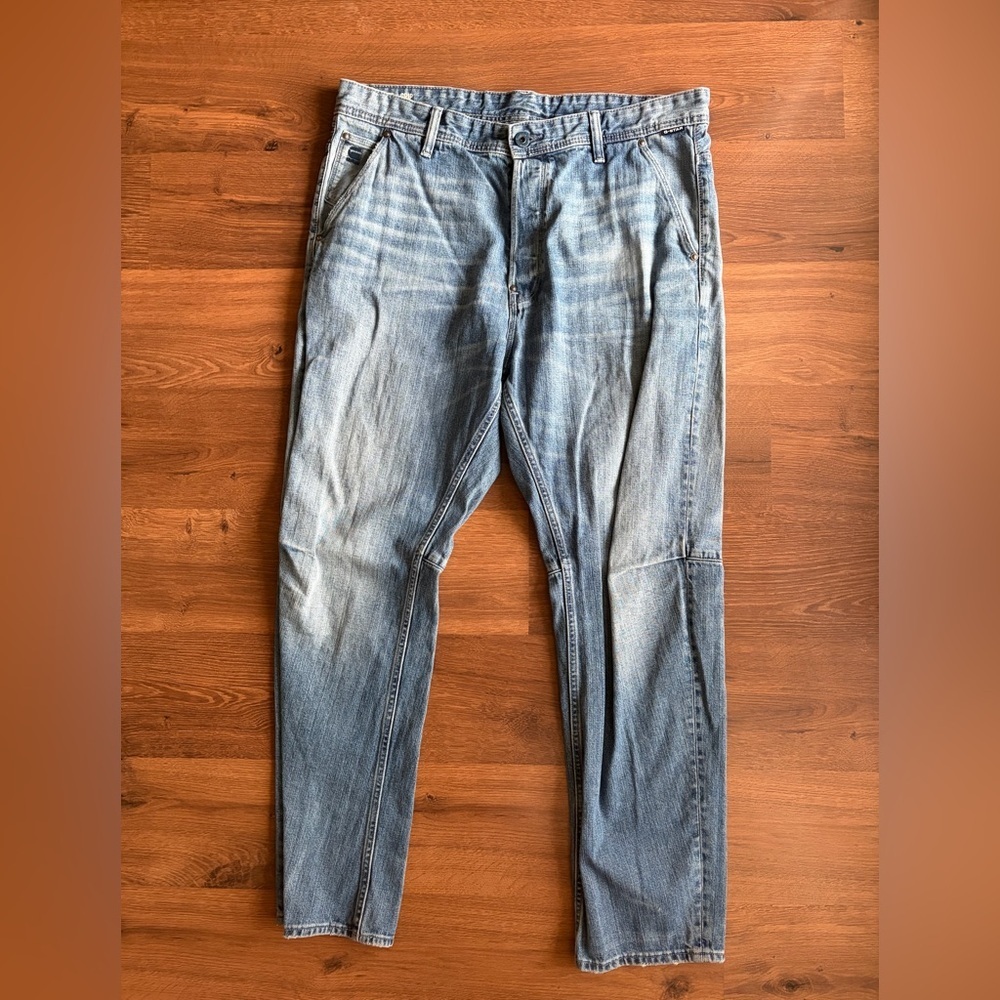 👖 G-Star RAW GRIP 3D Relaxed Tapered Jeans | Men’s 36x32 👖 - Picture 3 of 15